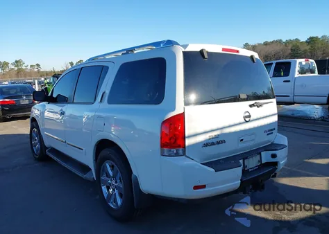 2012 Nissan Armada Platinum from USA, damaged, VIN 5N1BA0NF8CN614137
